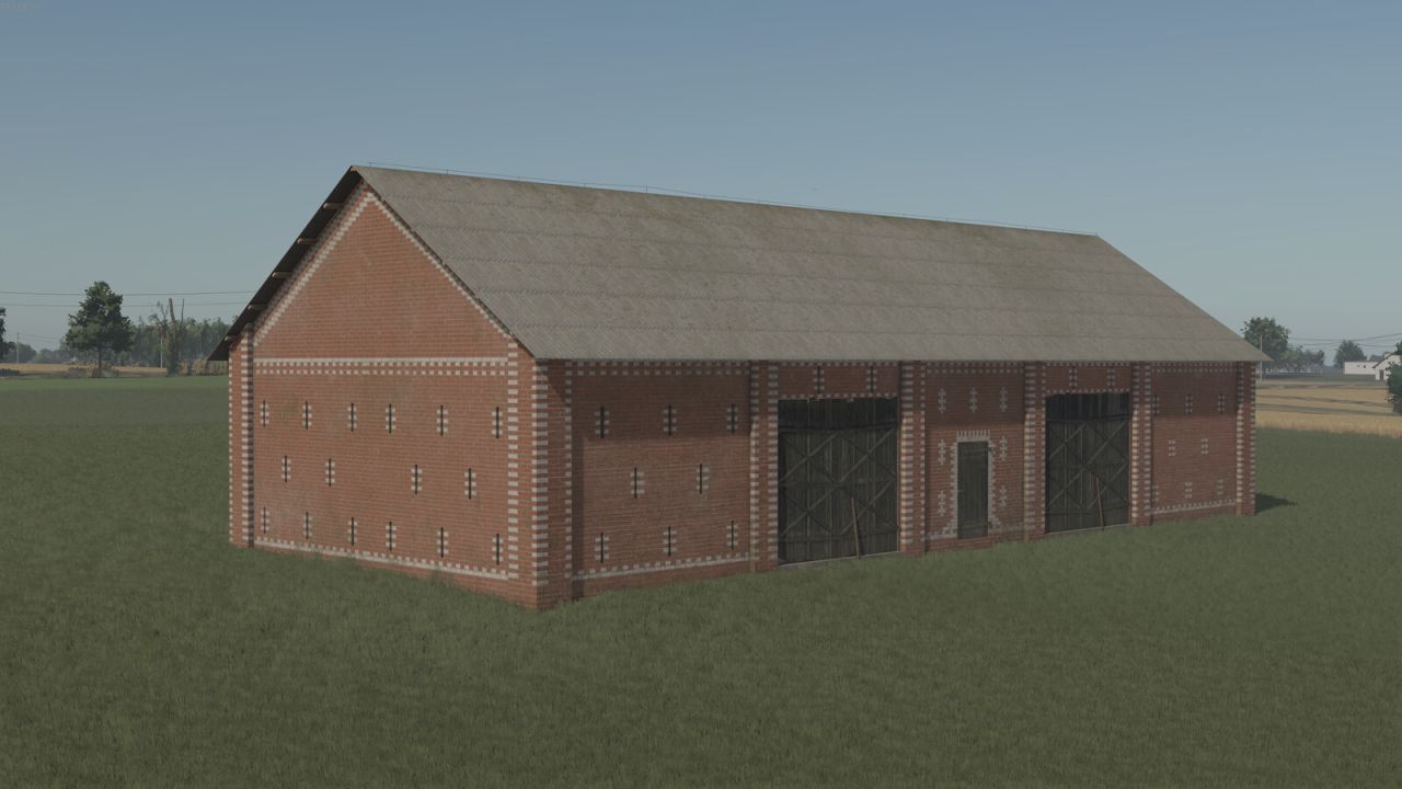 Granges En Briques Rouges/Blanches FS25