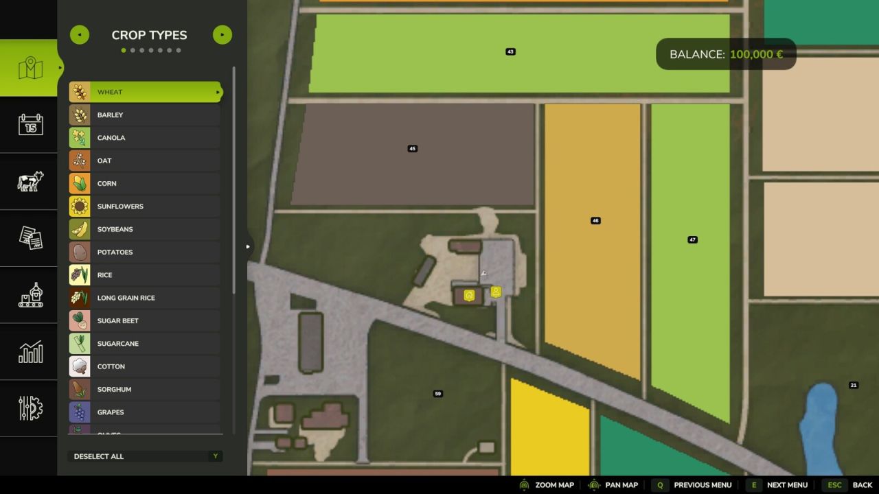 Révéler Les Fermes Sur La Carte FS25