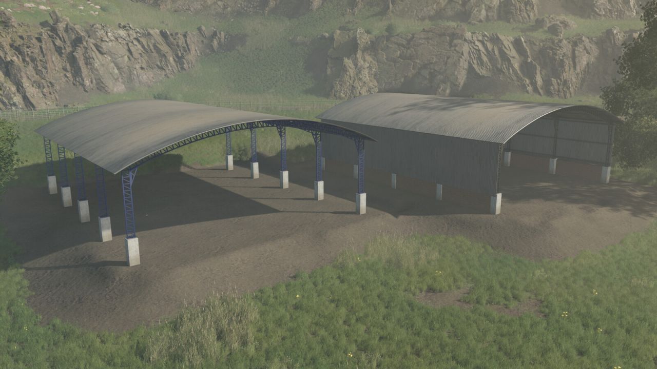 BR Hangar Métallique FS25