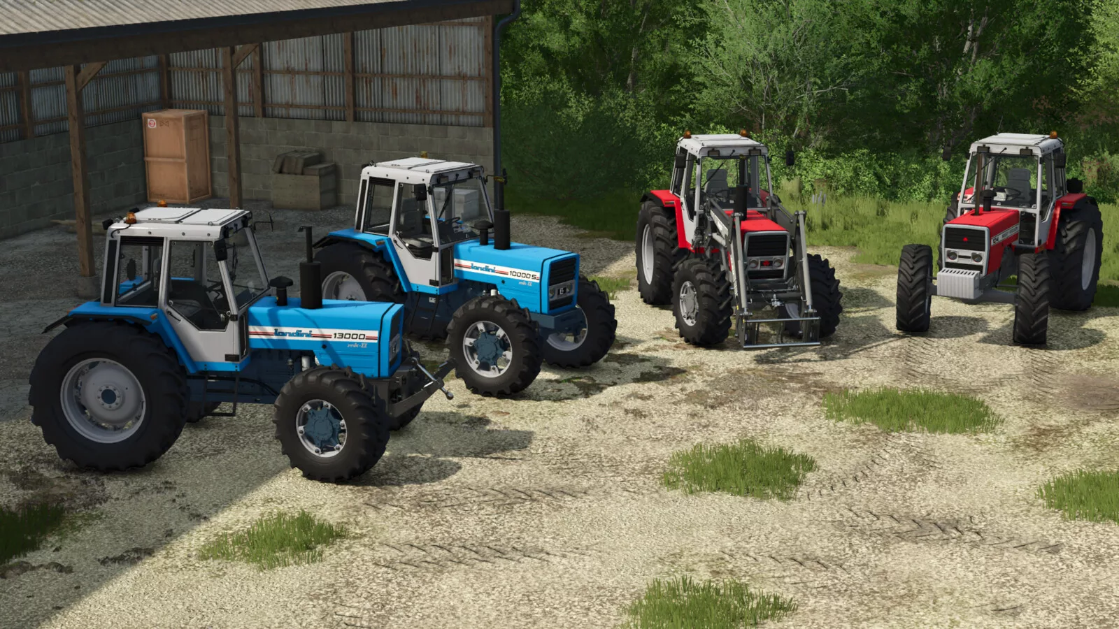 Landini 1X000 Series And MF 10X4 Series